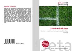 Portada del libro de Oronde Gadsden