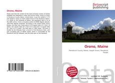 Buchcover von Orono, Maine