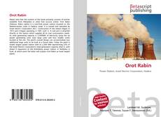 Copertina di Orot Rabin