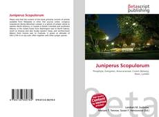 Portada del libro de Juniperus Scopulorum