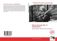 Capa do livro de Piano Sonata No. 9 (Prokofiev) 