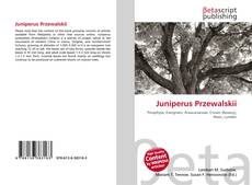 Copertina di Juniperus Przewalskii