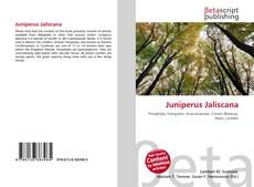 Juniperus Jaliscana的封面