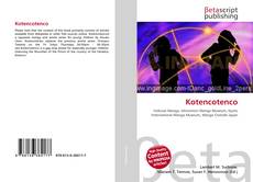 Portada del libro de Kotencotenco