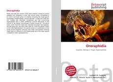 Portada del libro de Ororaphidia