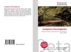 Copertina di Juniperus Durangensis