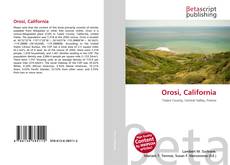 Copertina di Orosi, California