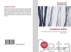 Capa do livro de Juniperus Ashei 