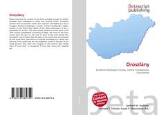 Copertina di Oroszlány