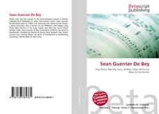 Copertina di Sean Guerrier De Bey