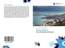 Port of Sines kitap kapağı