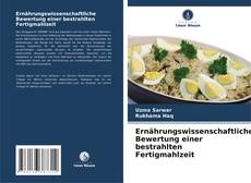 Обложка Ernährungswissenschaftliche Bewertung einer bestrahlten Fertigmahlzeit