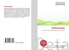 Capa do livro de Rocketsonde 