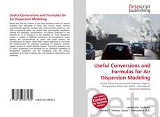 Useful Conversions and Formulas for Air Dispersion Modeling kitap kapağı