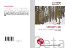 Callitris Preissii kitap kapağı