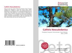 Capa do livro de Callitris Neocaledonica 