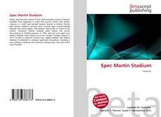 Capa do livro de Spec Martin Stadium 