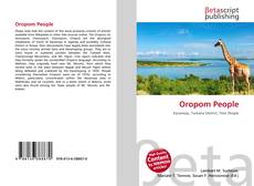 Capa do livro de Oropom People 