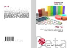 Capa do livro de Use Tax 
