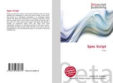 Capa do livro de Spec Script 
