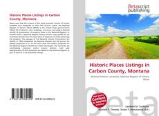 Historic Places Listings in Carbon County, Montana的封面