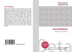 Обложка Amt Rodheim