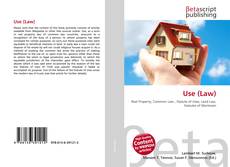 Обложка Use (Law)
