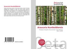 Araucaria Humboldtensis的封面