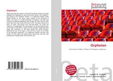 Capa do livro de Orpheion 