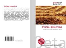 Capa do livro de Orpheus Britannicus 