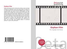 Capa do livro de Orphan Film 