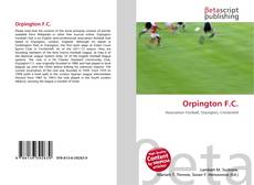 Capa do livro de Orpington F.C. 