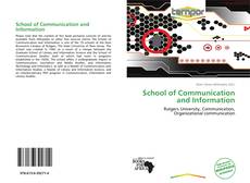 Portada del libro de School of Communication and Information