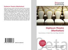 Copertina di Orpheum Theatre (Manhattan)