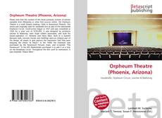 Capa do livro de Orpheum Theatre (Phoenix, Arizona) 