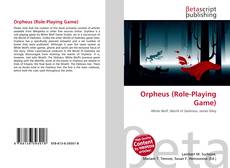 Portada del libro de Orpheus (Role-Playing Game)