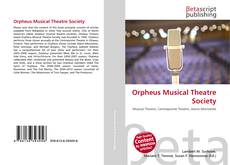 Portada del libro de Orpheus Musical Theatre Society