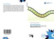 Bookcover of Sarah Bolger