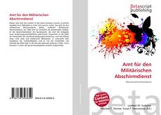 Portada del libro de Amt für den Militärischen Abschirmdienst