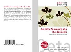Обложка Amtliche Sammlung des Bundesrechts