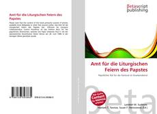 Обложка Amt für die Liturgischen Feiern des Papstes