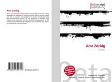 Buchcover von Amt Zörbig