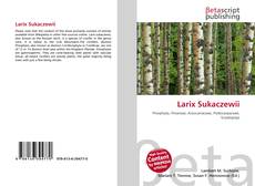 Buchcover von Larix Sukaczewii
