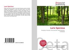 Buchcover von Larix Speciosa