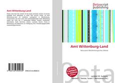 Capa do livro de Amt Wittenburg-Land 