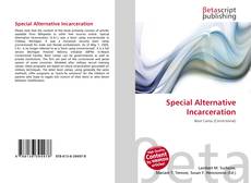 Capa do livro de Special Alternative Incarceration 