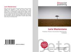 Buchcover von Larix Mastersiana