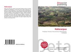 Capa do livro de Halocarpus 