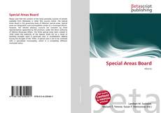 Capa do livro de Special Areas Board 