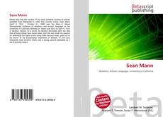 Capa do livro de Sean Mann 
